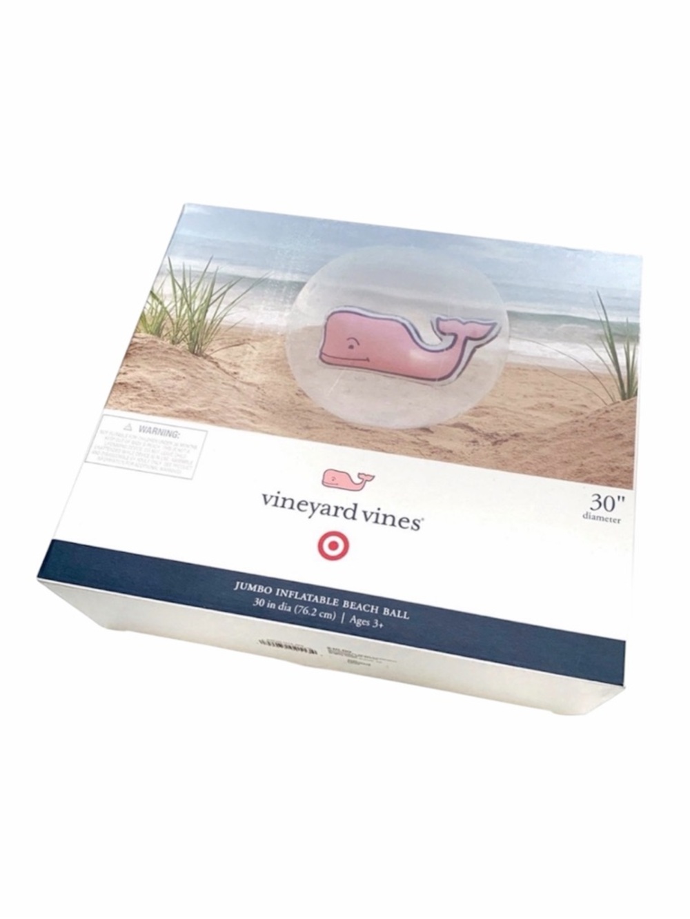 Vineyard Vines x Target Collaboration Jumbo Inflatable Beach Ball NEW